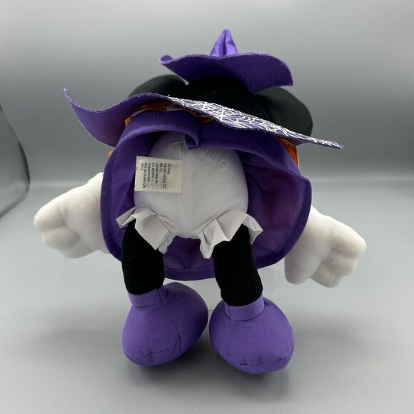 Hallmark Exclusive Minnie Mouse Disney Halloween Costume Witch Cape Plush 14" - Picture 8 of 13